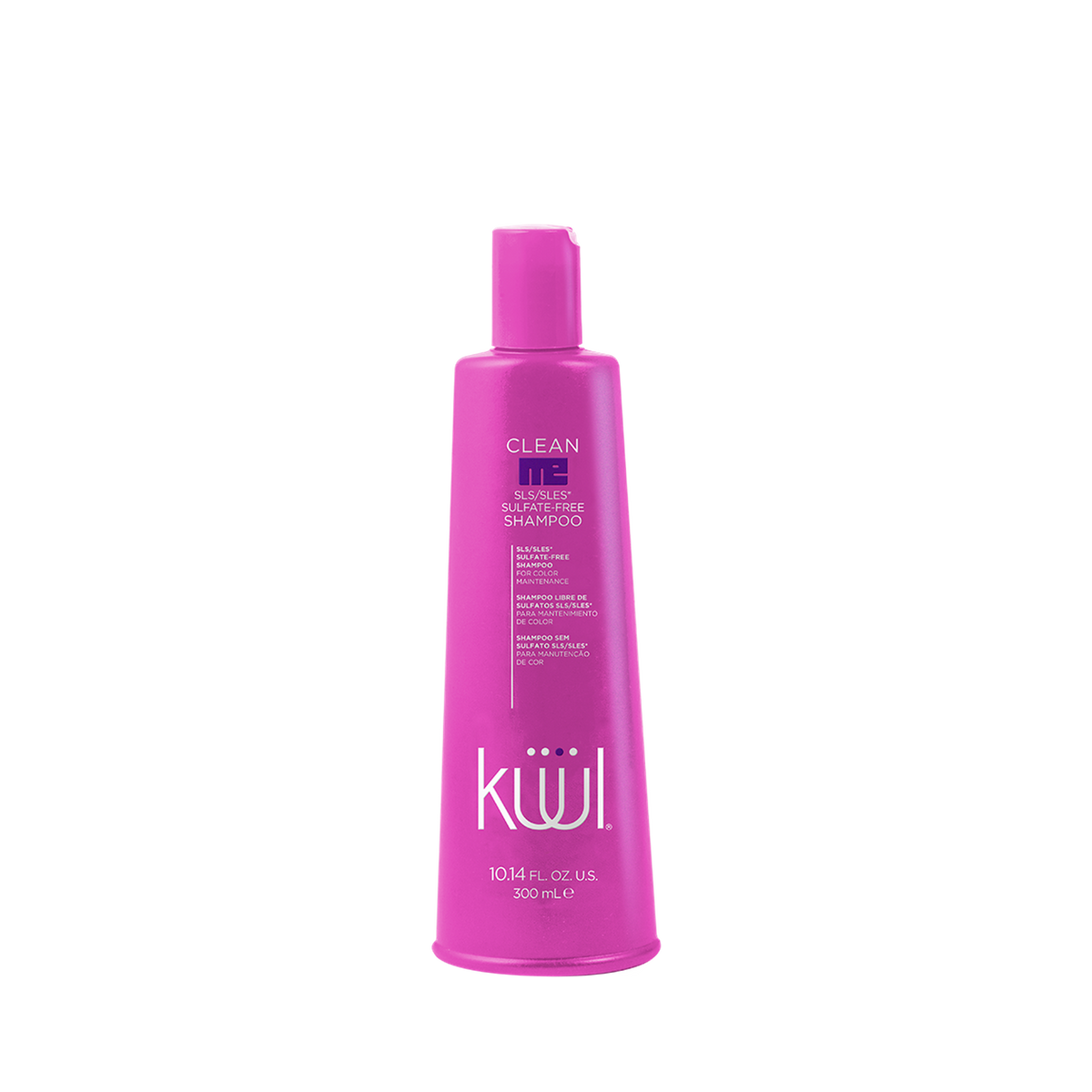 Shampoo sin sulfatos para cabello teñido Küül Clean Me Sulfate Free 300 ml, vista frontal