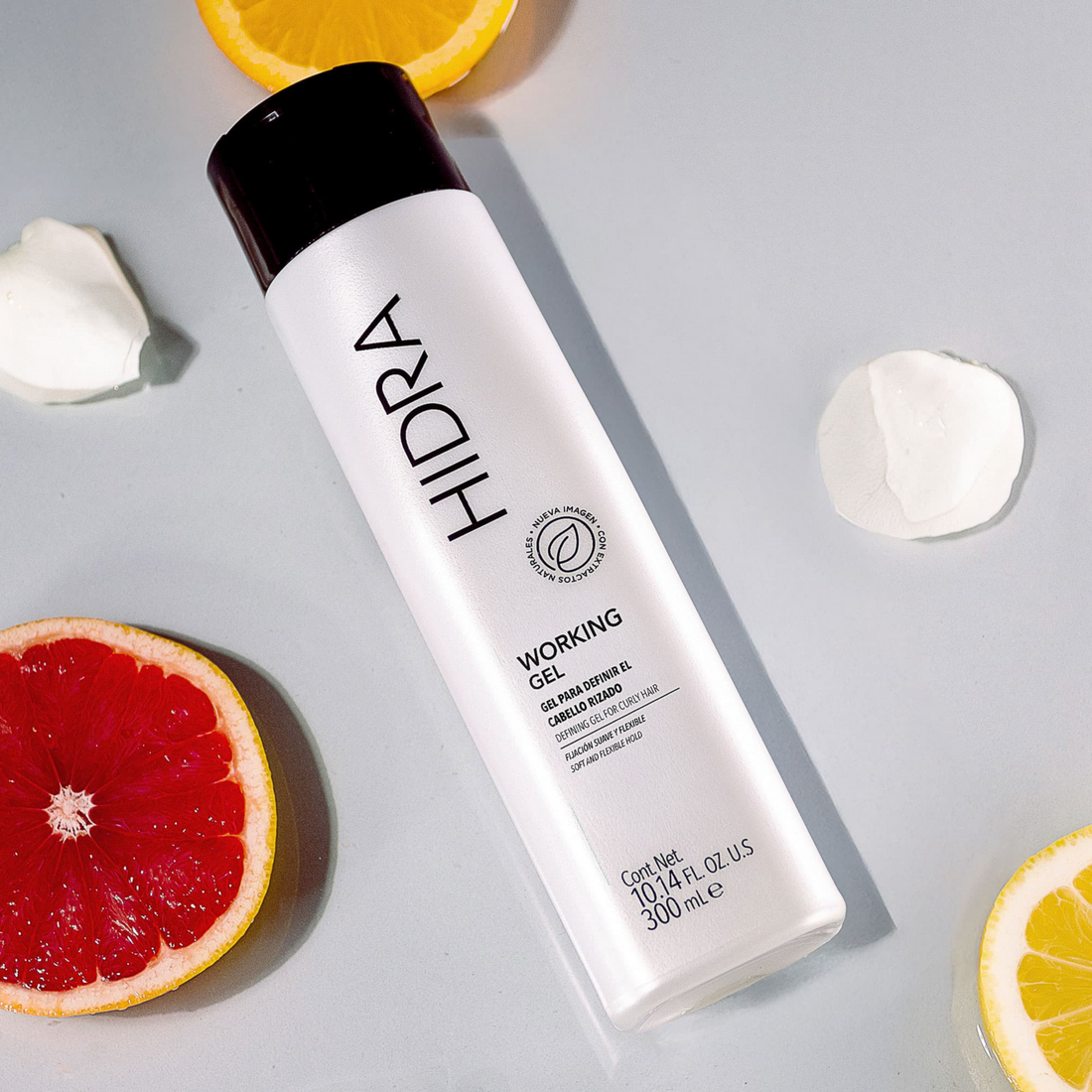 Hidracolor Working Gel Gel para Rizos 300 ml con textura del producto