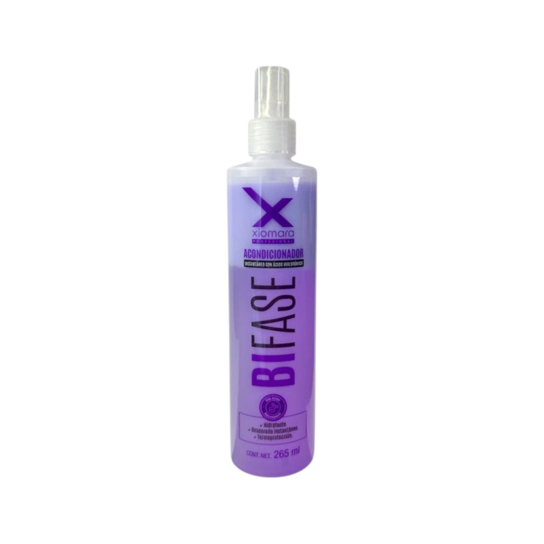 Xiomara Bifase Ácido Hialurónico | Hidratación y Termoprotección 265ml
