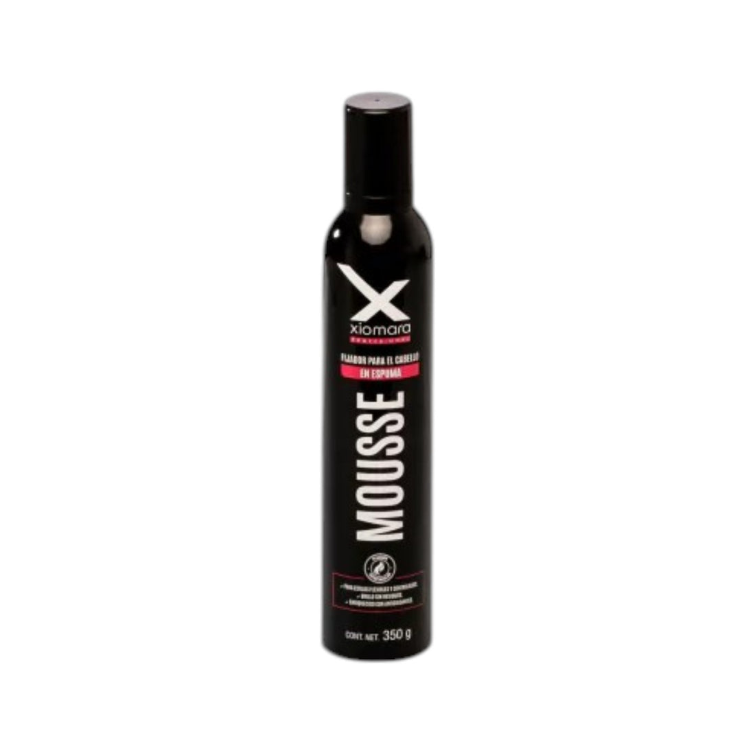 Xiomara Fixolan Mousse | Fijación Flexible y Apariencia Natural 350 g