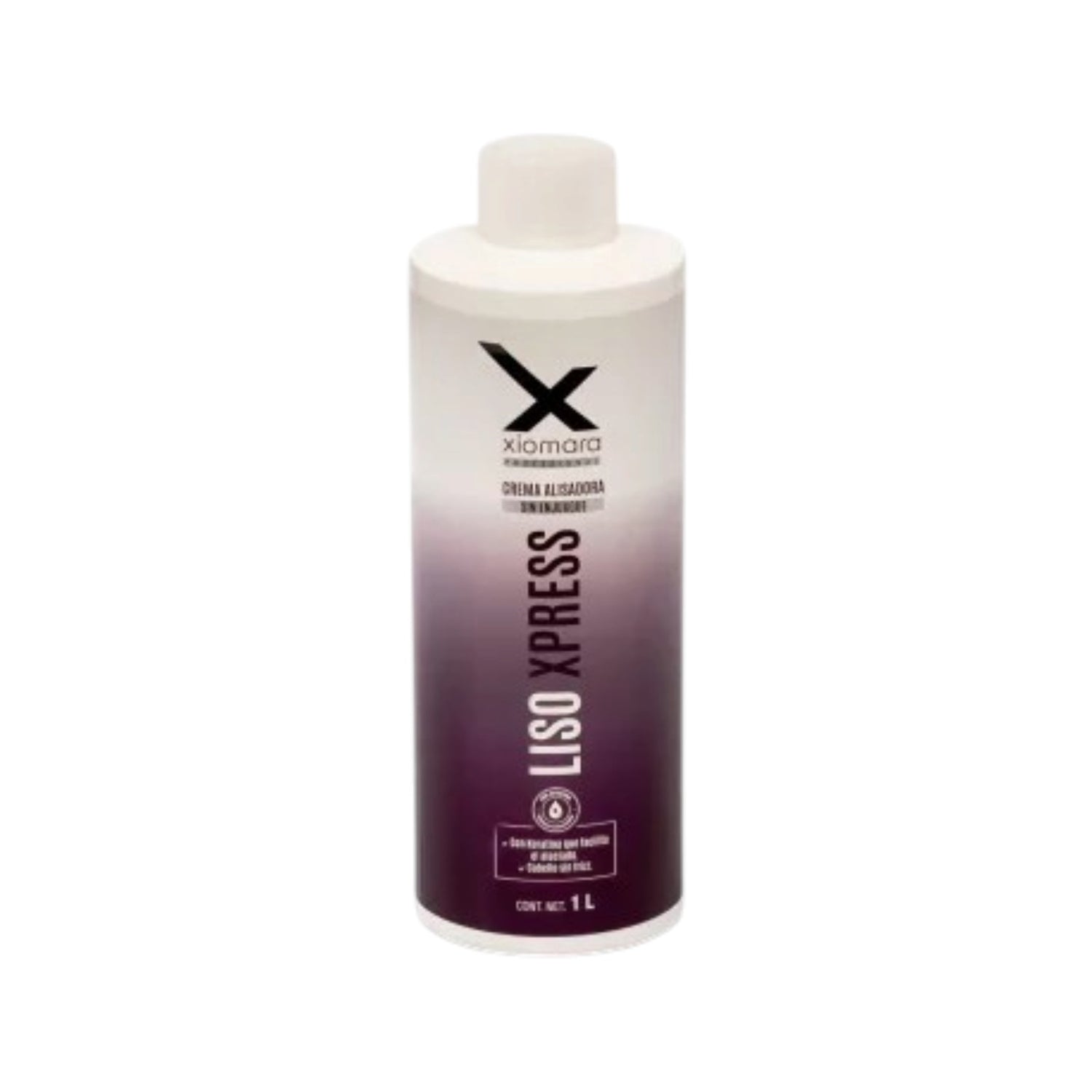 Xiomara Liso Xpress Crema Alisadora | Control Frizz y Brillo 1 L
