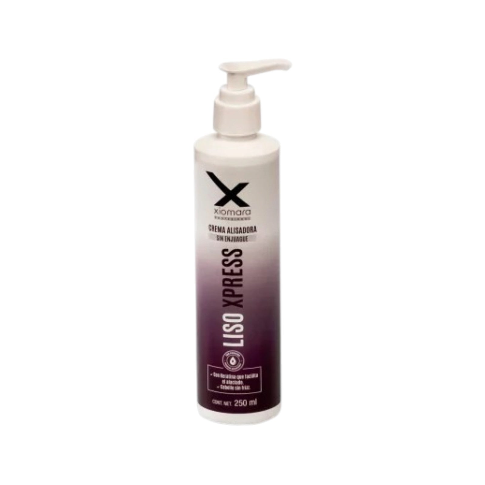 Xiomara Liso Xpress Crema Alisadora | Control Frizz y Brillo 250 ml