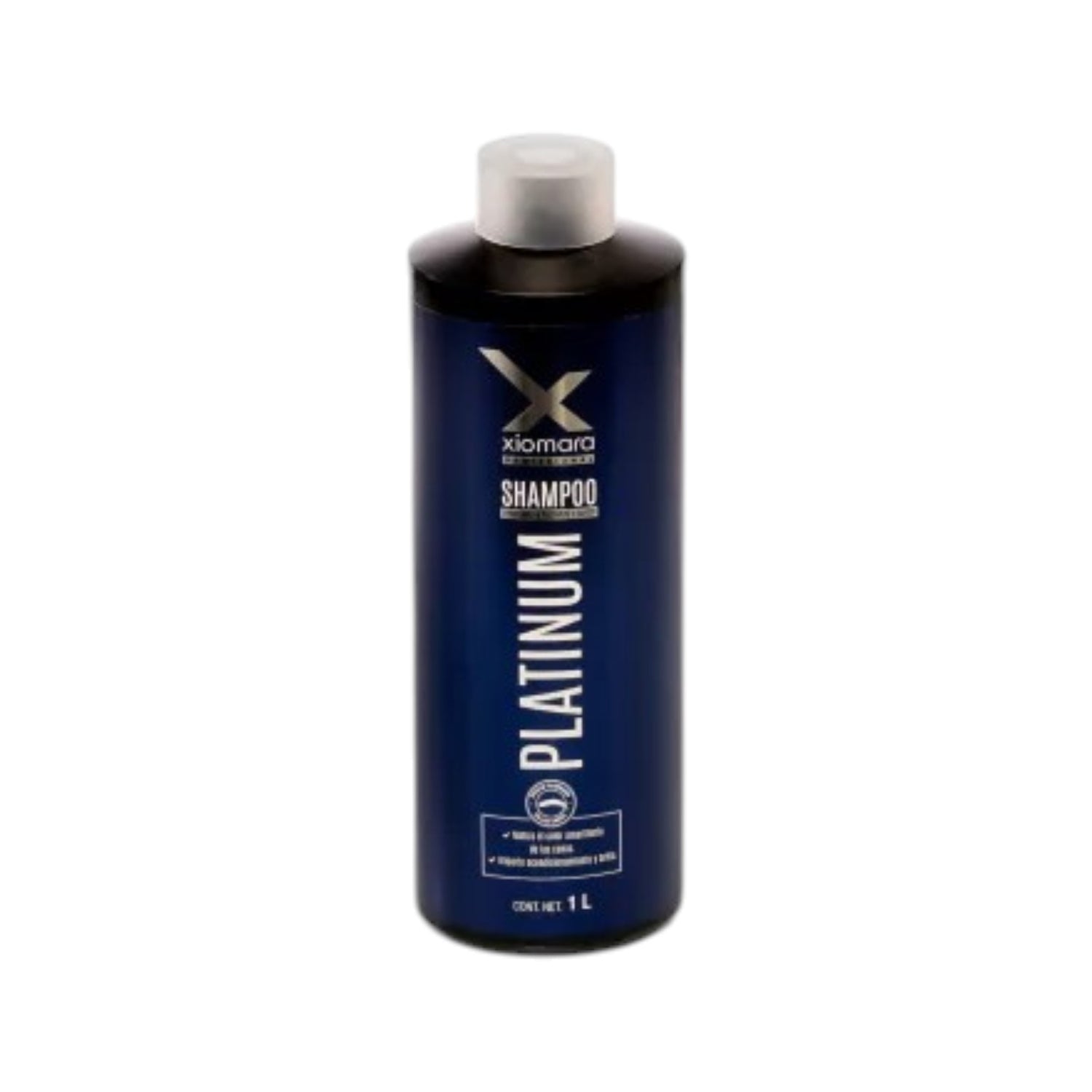 Xiomara Shampoo Platinum | Neutralización de Visos Amarillos 1 L