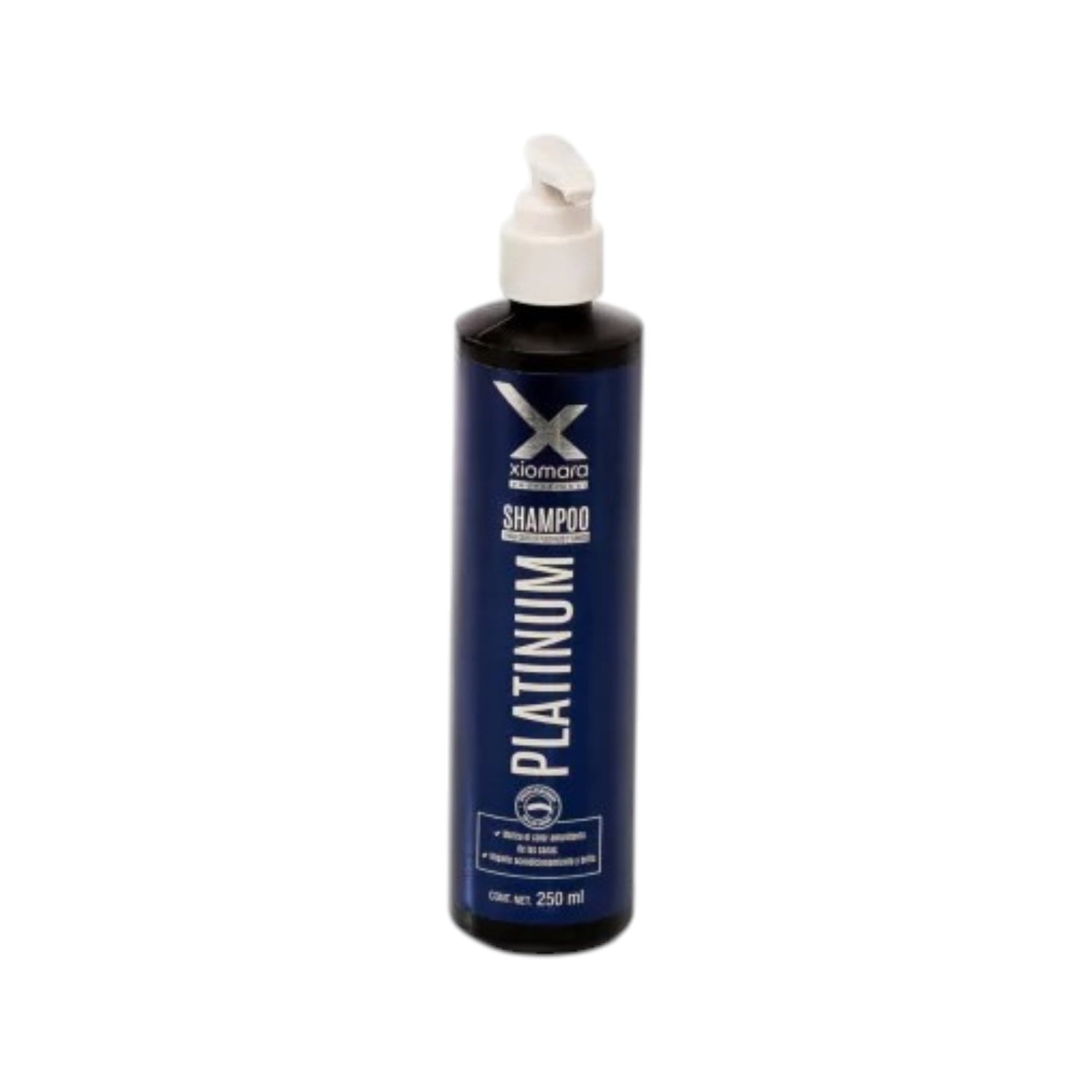 Xiomara Shampoo Platinum | Neutralización de Visos Amarillos 250 ml