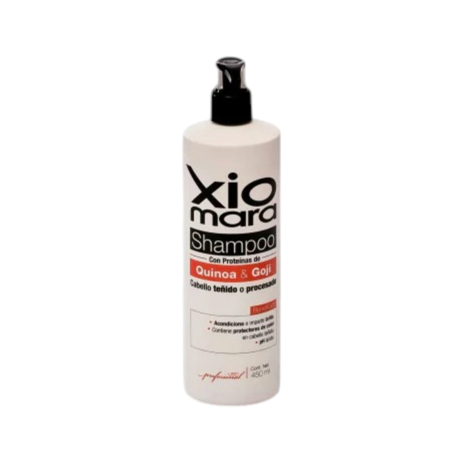 Xiomara Shampoo Quinoa y Goji | Protección Color y Reparación 450 ml