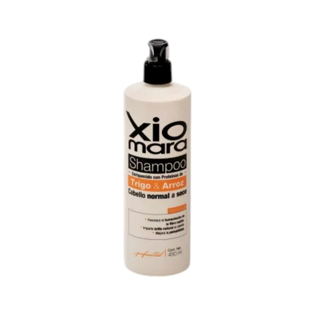 Xiomara Shampoo Trigo y Arroz | Hidratación y Brillo 450 ml