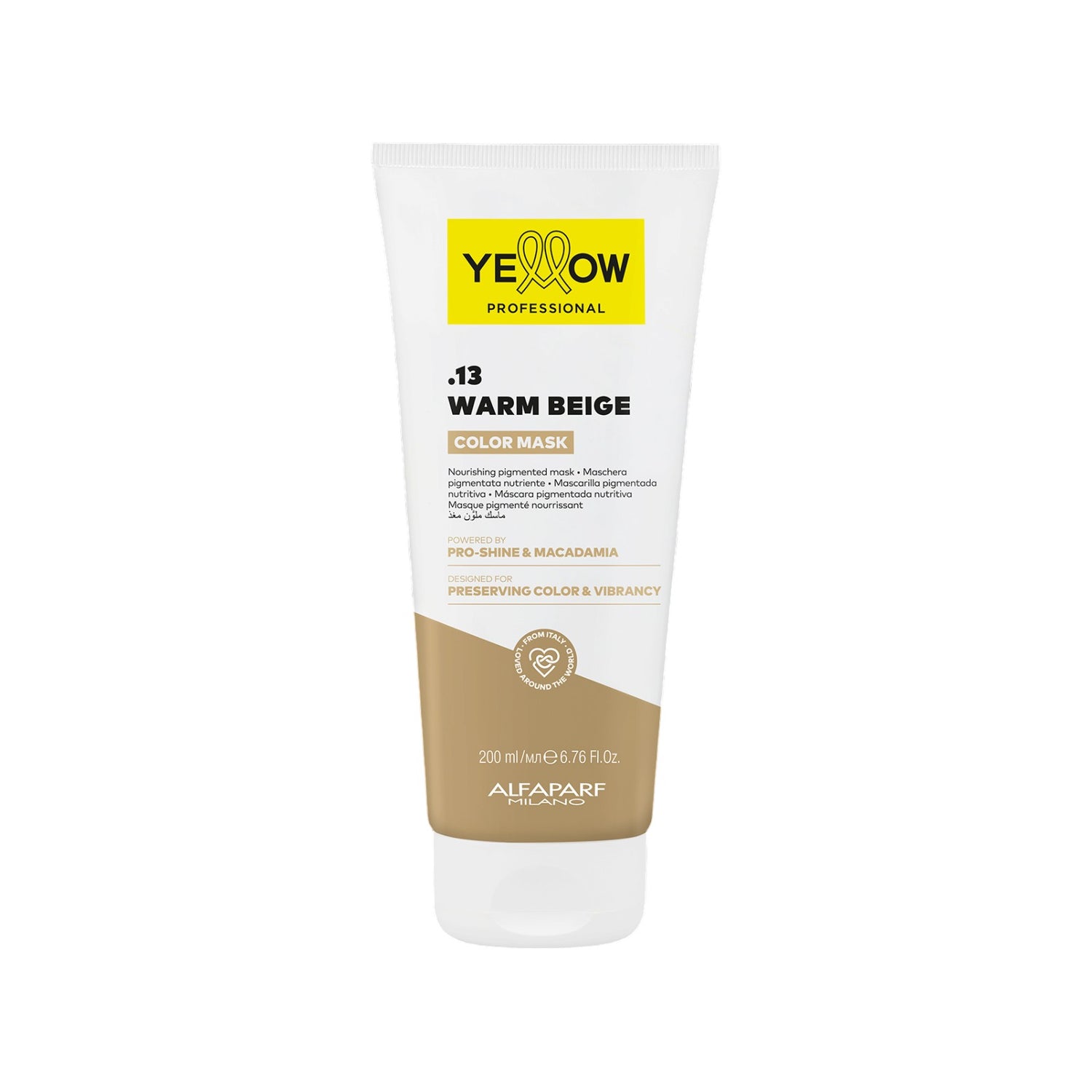 Yellow Color Care Refresh Mask Mascarilla Pigmentada .13 Warm Beige