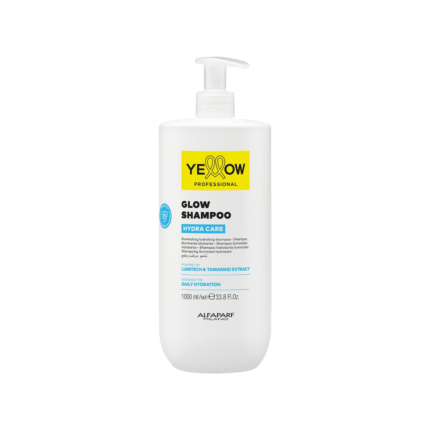 Yellow Hydra Care Glow Shampoo Hidratación Iluminadora 500 ml