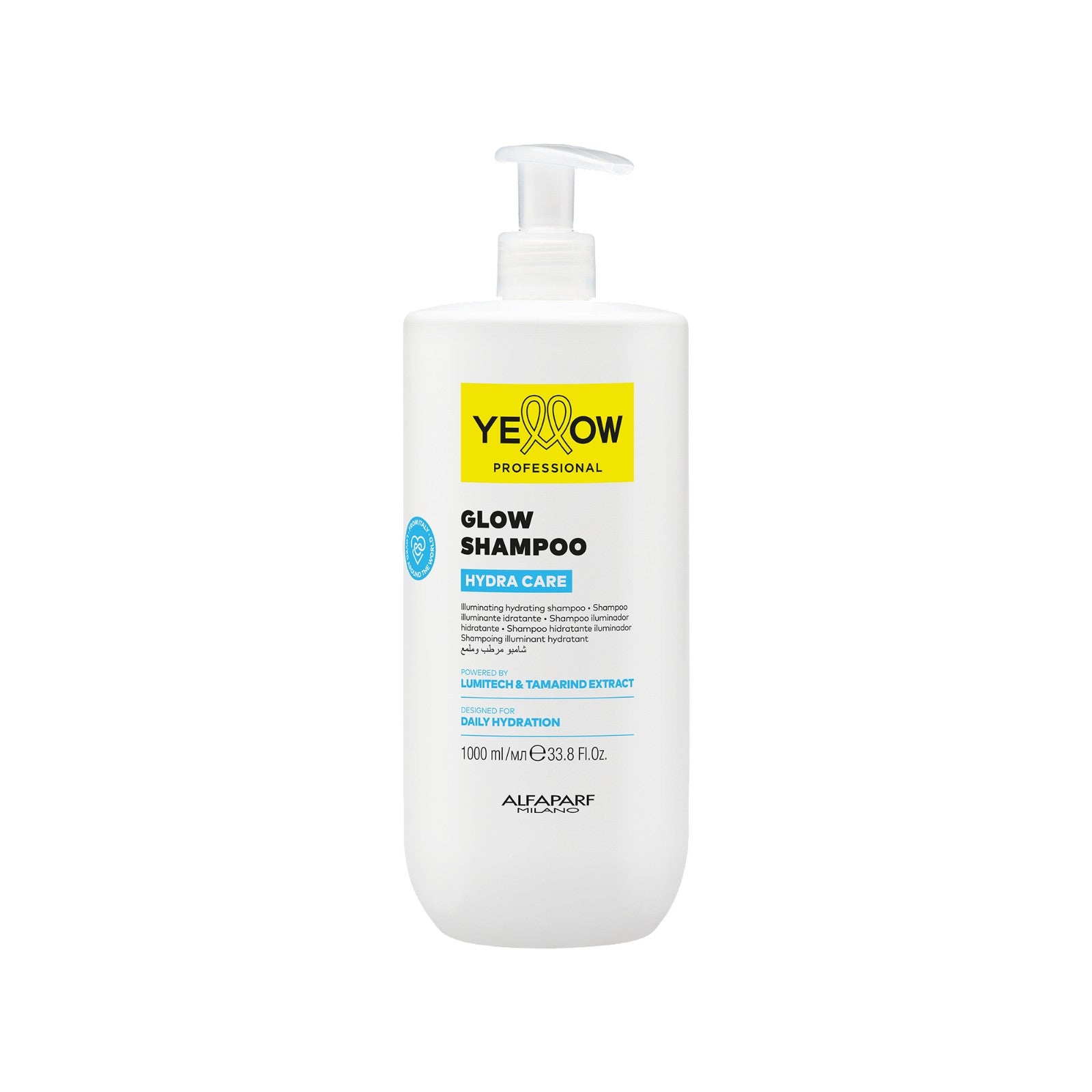 Yellow Hydra Care Glow Shampoo Hidratación Iluminadora 500 ml