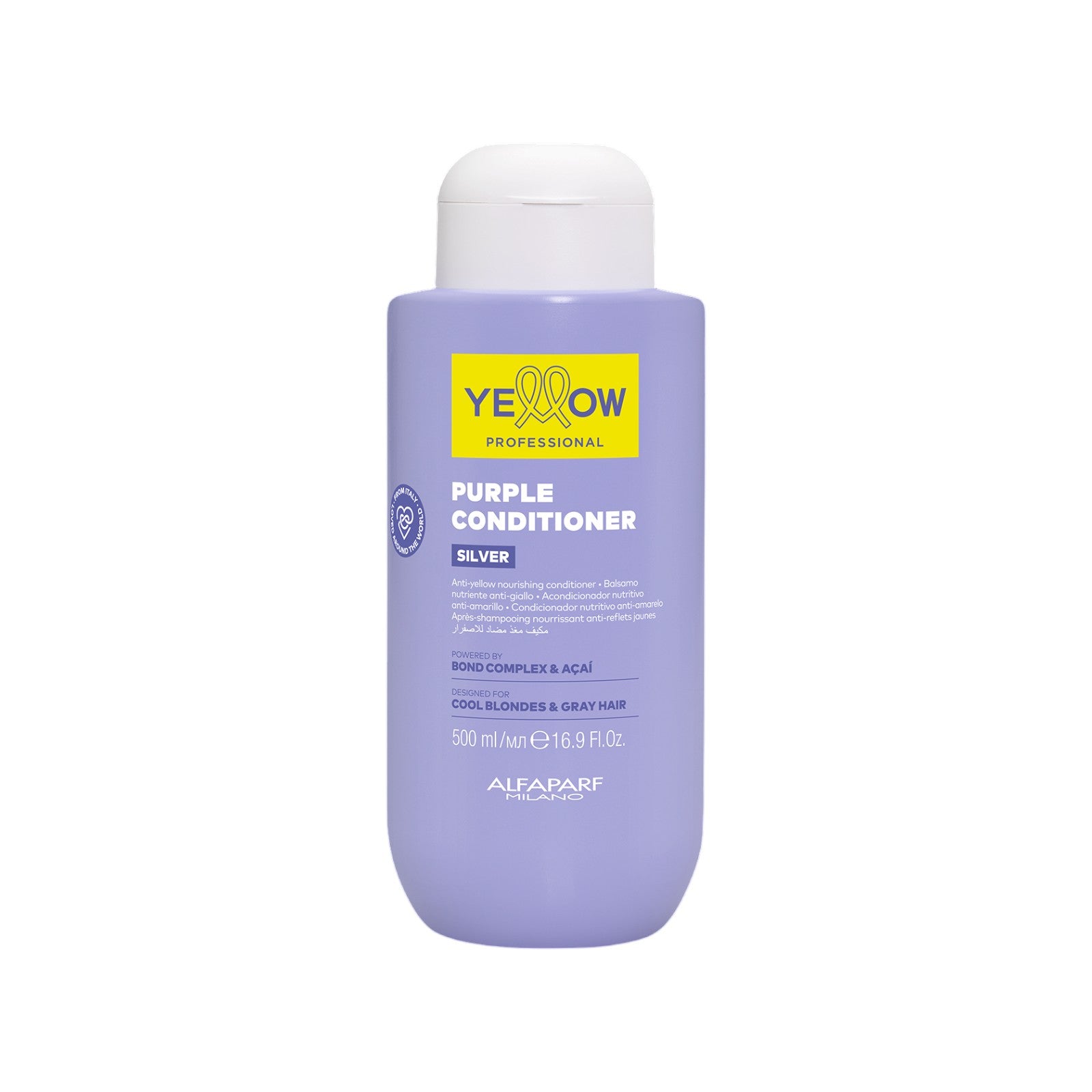 Yellow Silver Purple Conditioner Nutrición Anti-Amarillo 500 ml